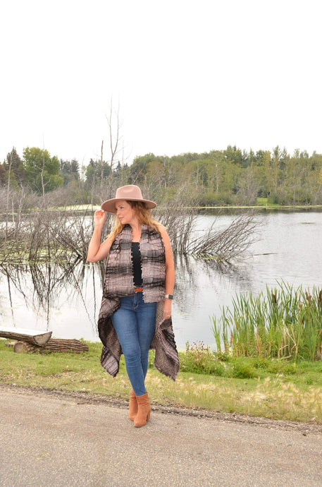 The Day in Brown Fun Faux Fur - Standard Size