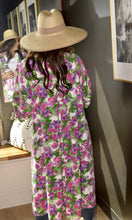 Load image into Gallery viewer, The Angela in Green &amp; Pink Floral - OSFM