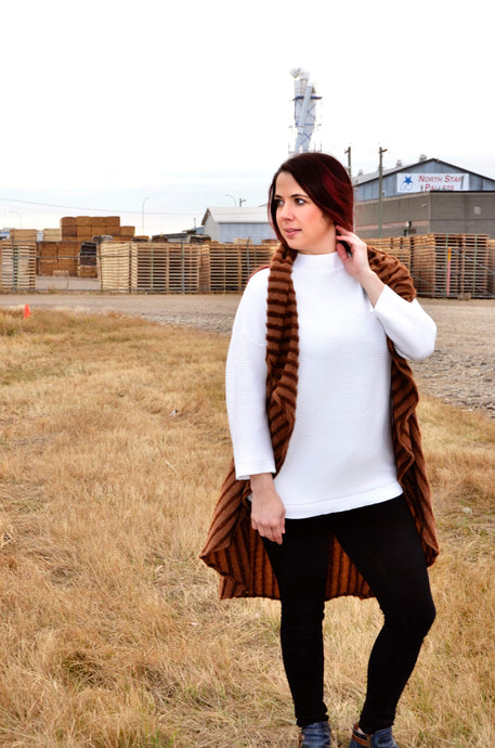 The Dane in Cognac Stripes - Standard Size
